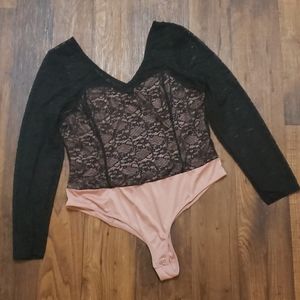 Bold Elements Lace Bodysuit